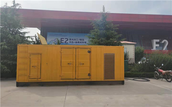 泰丰办事处1200KW发电机出租